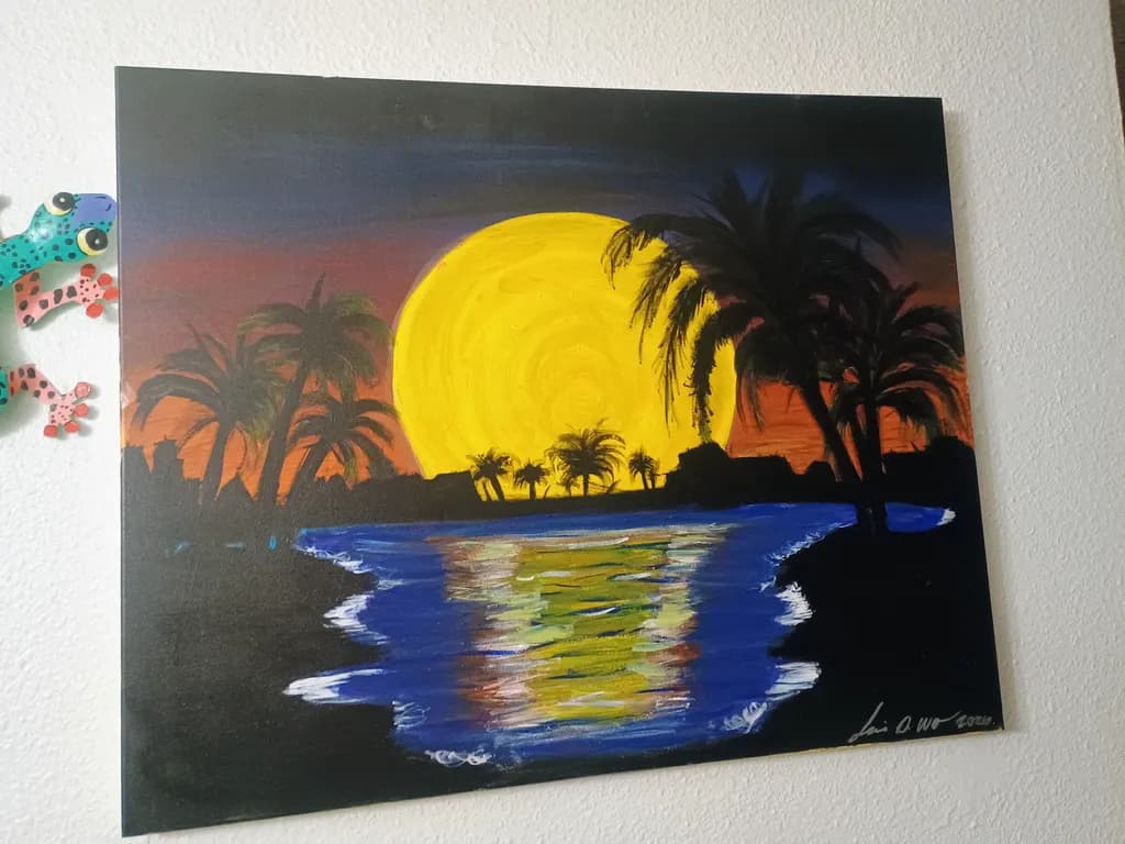 Tropical Moonrise