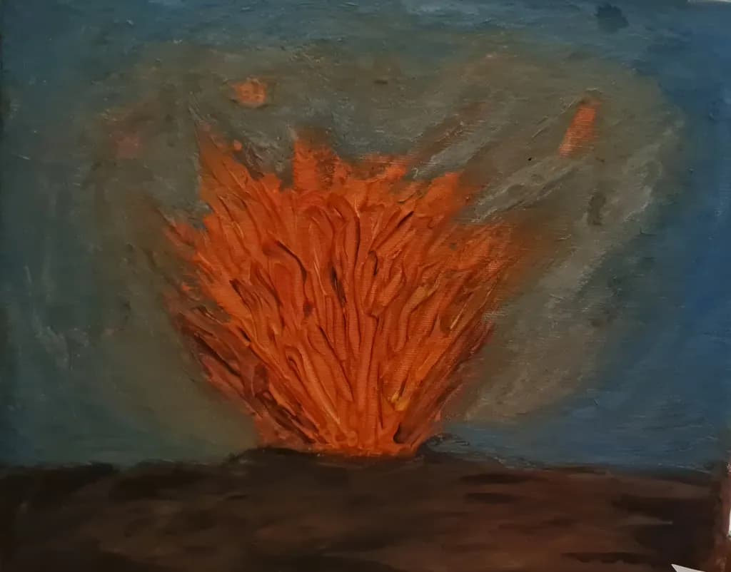 Fiery Bloom