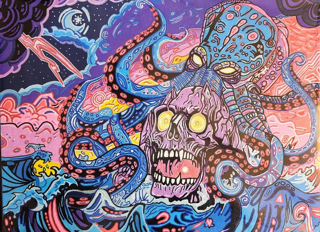 Krackened skulls