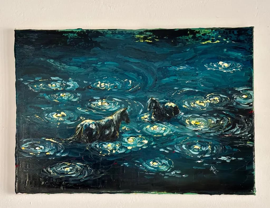 Moonlit Ripples