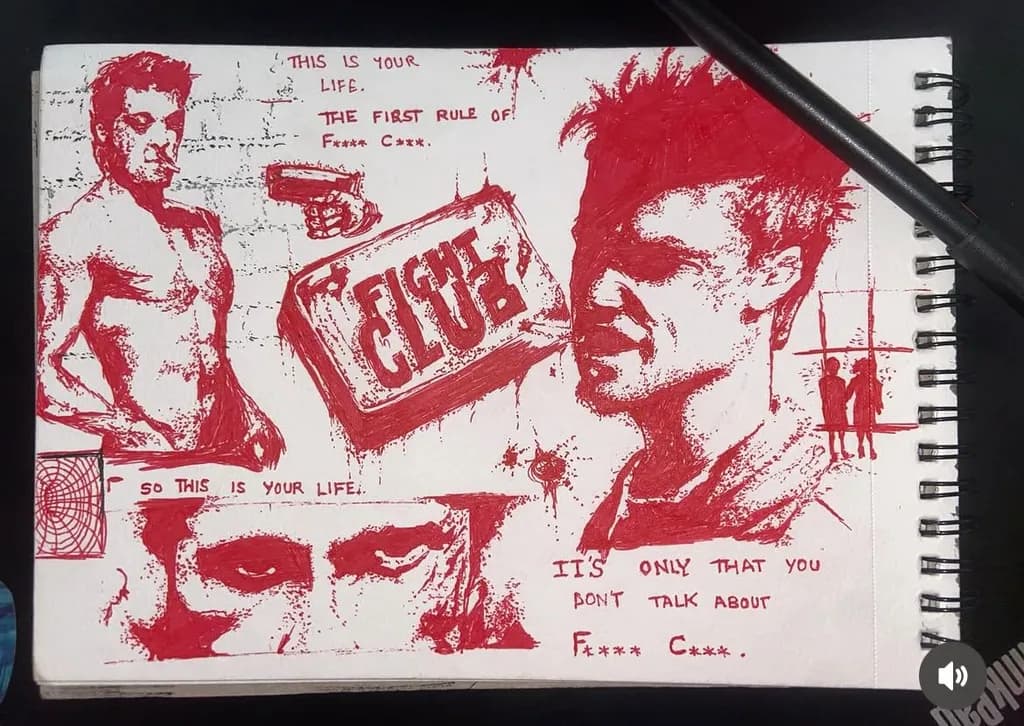 Fight Club Collage