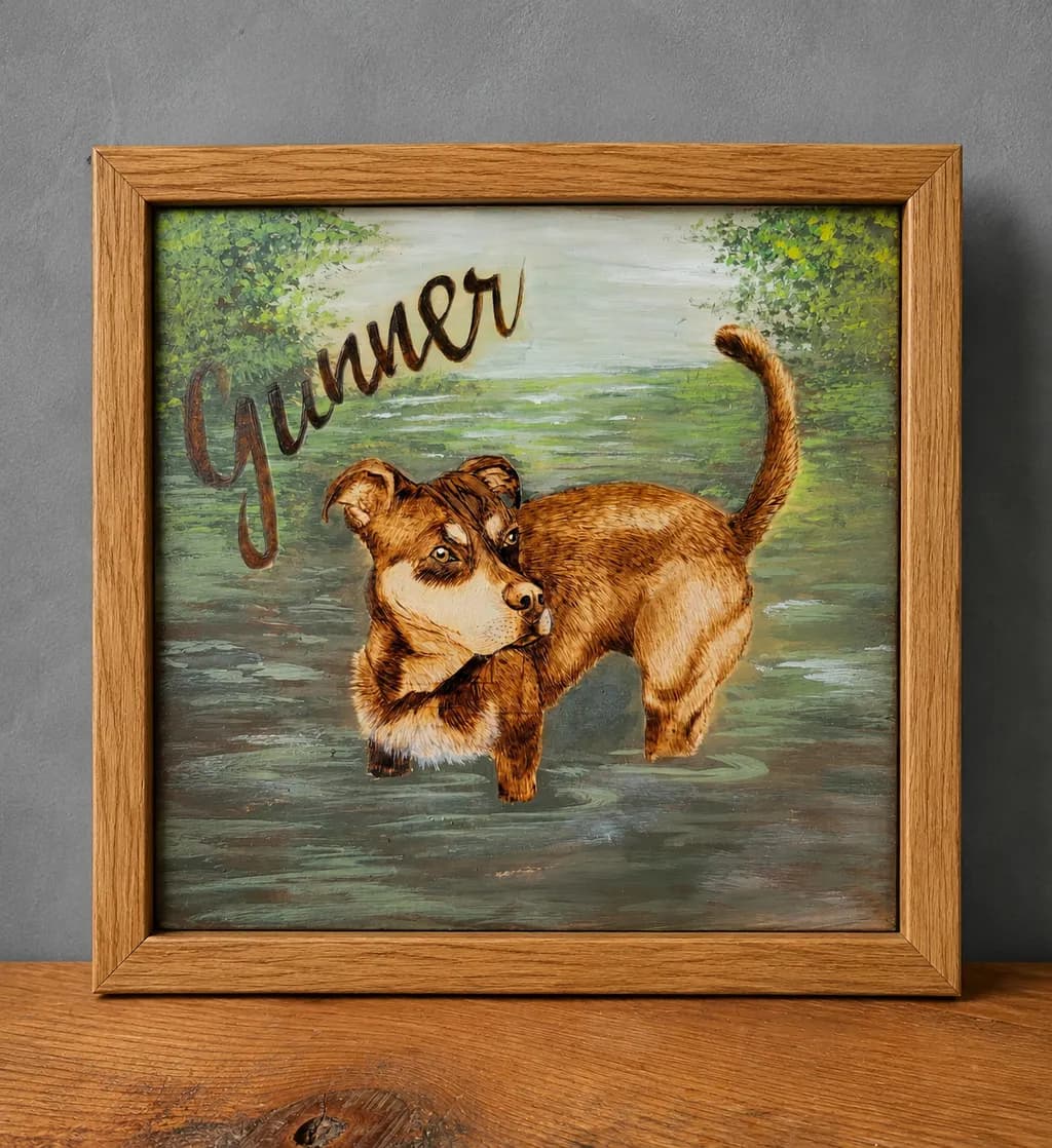 Gunner in Water