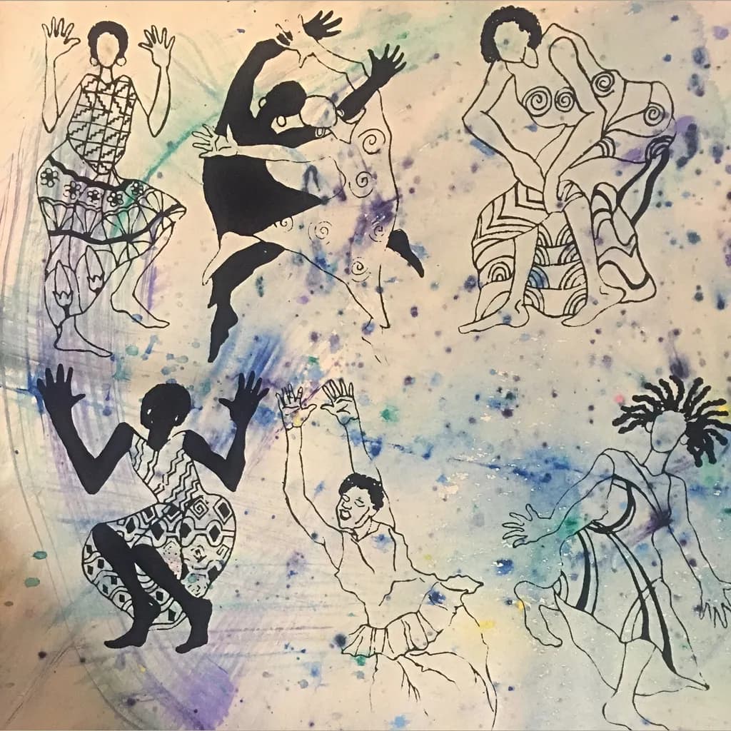 Cloth Print Dance