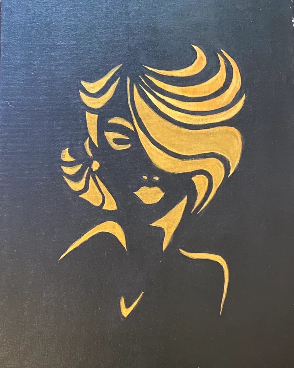 Golden Silhouette