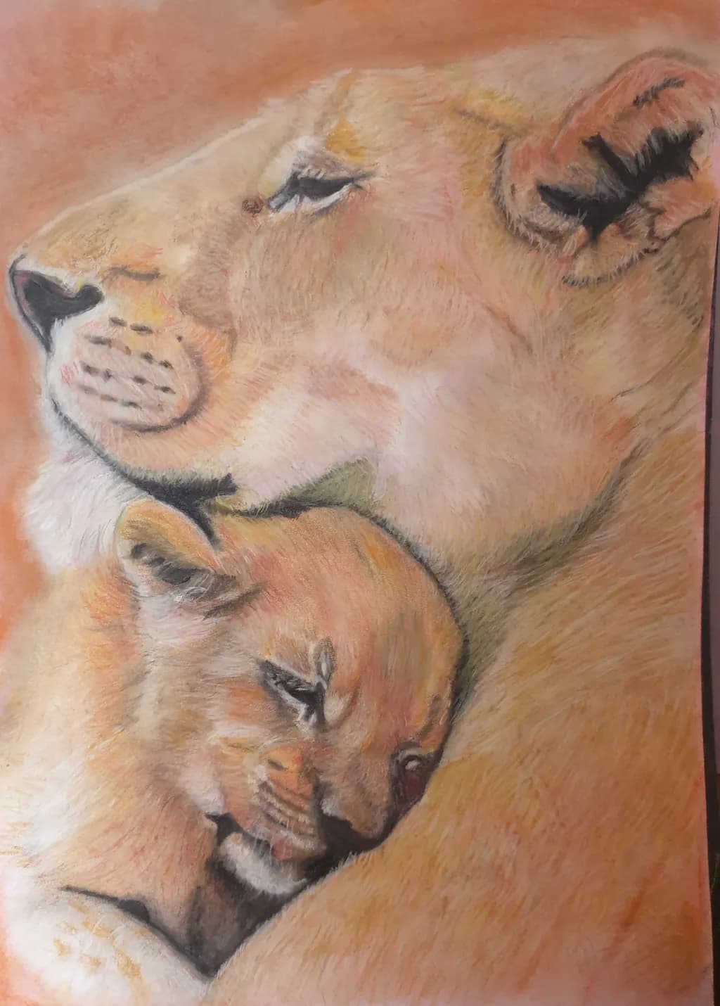 Lioness Embrace