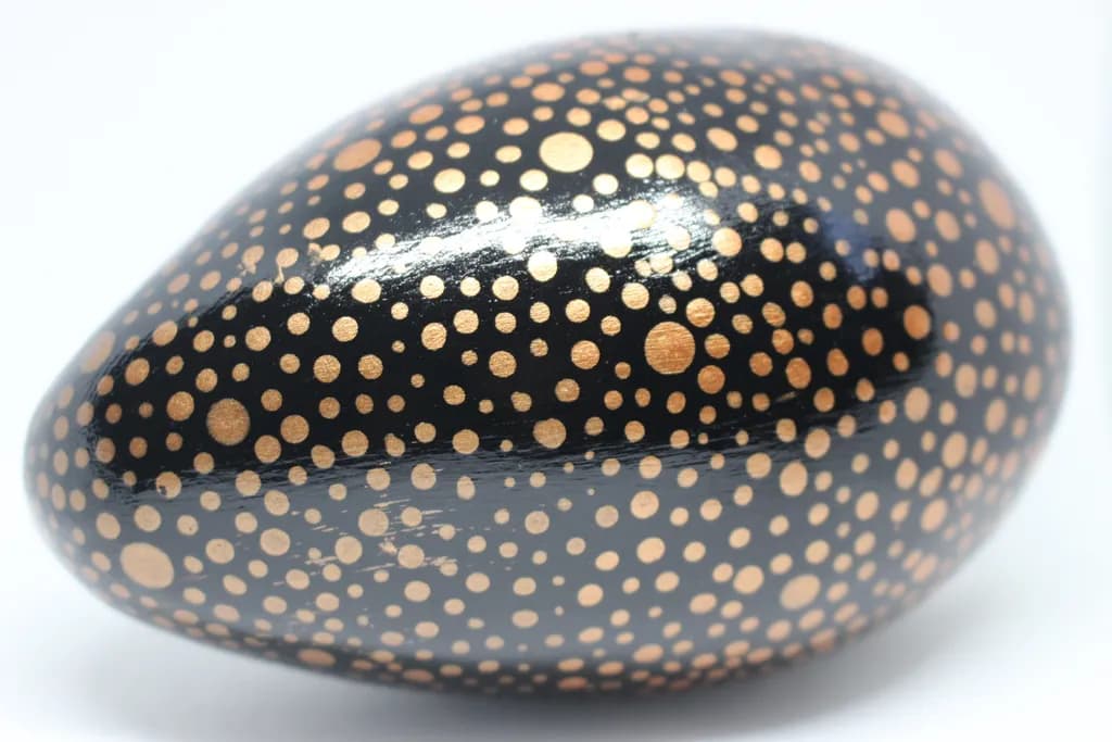 Golden Dotted Stone