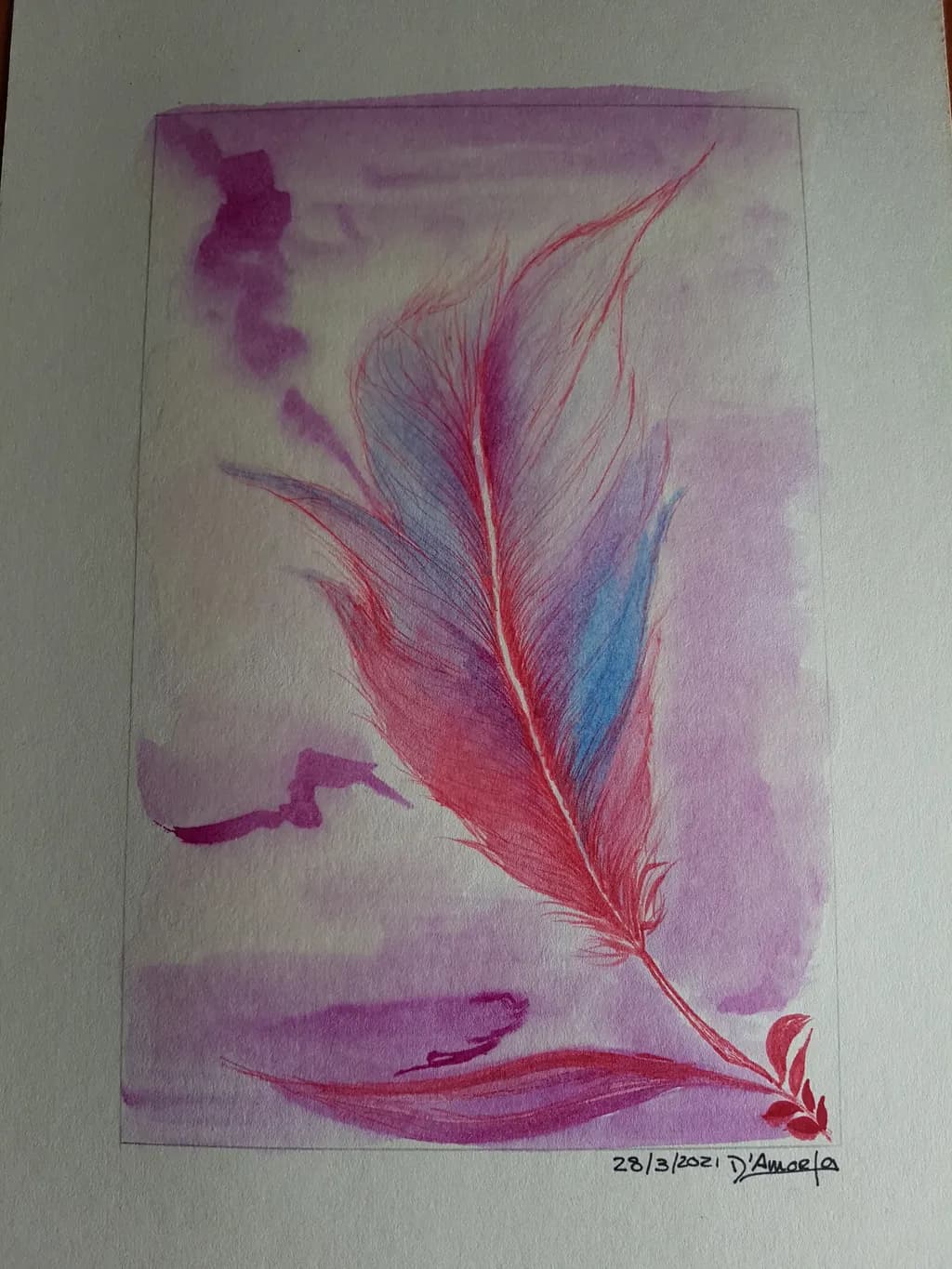 Crimson Feather
