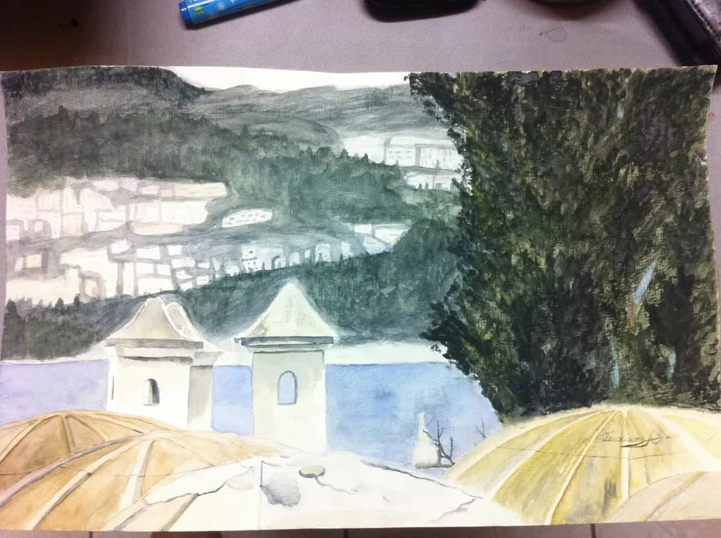 Mountain Lake View