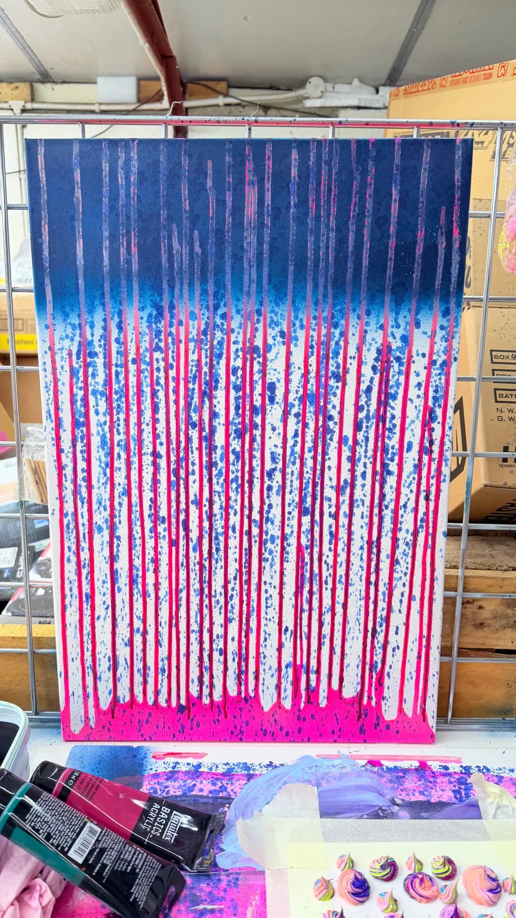 Neon Dripfall