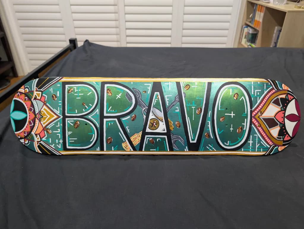 Bravo Skateboard Design