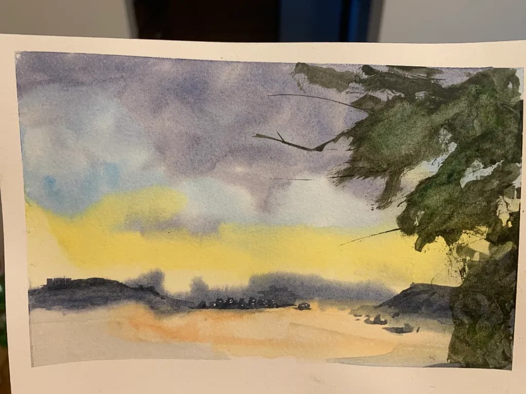 Misty Dusk Harbor