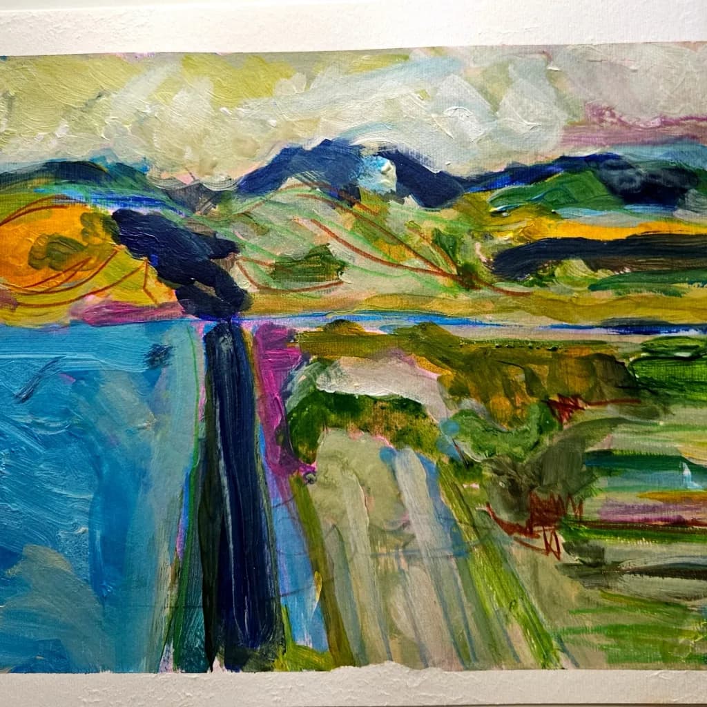 Color Stream Landscape