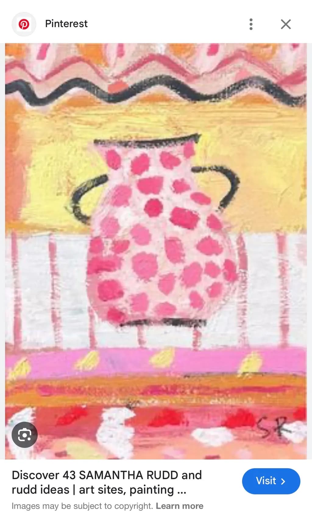 Spotted Vase