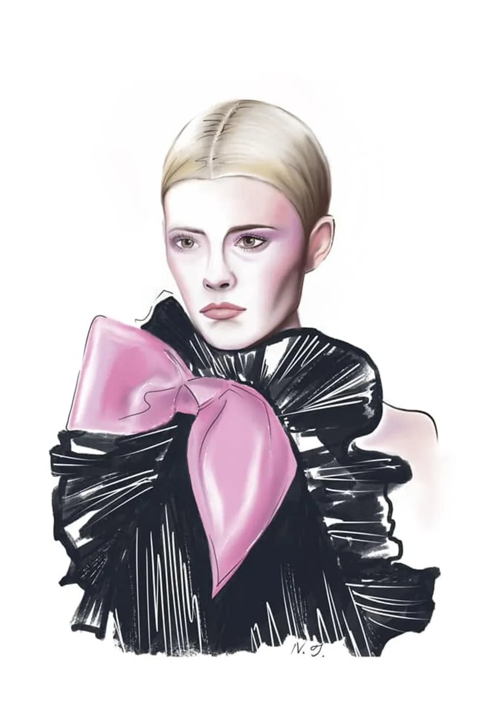 Pink Bow Elegance