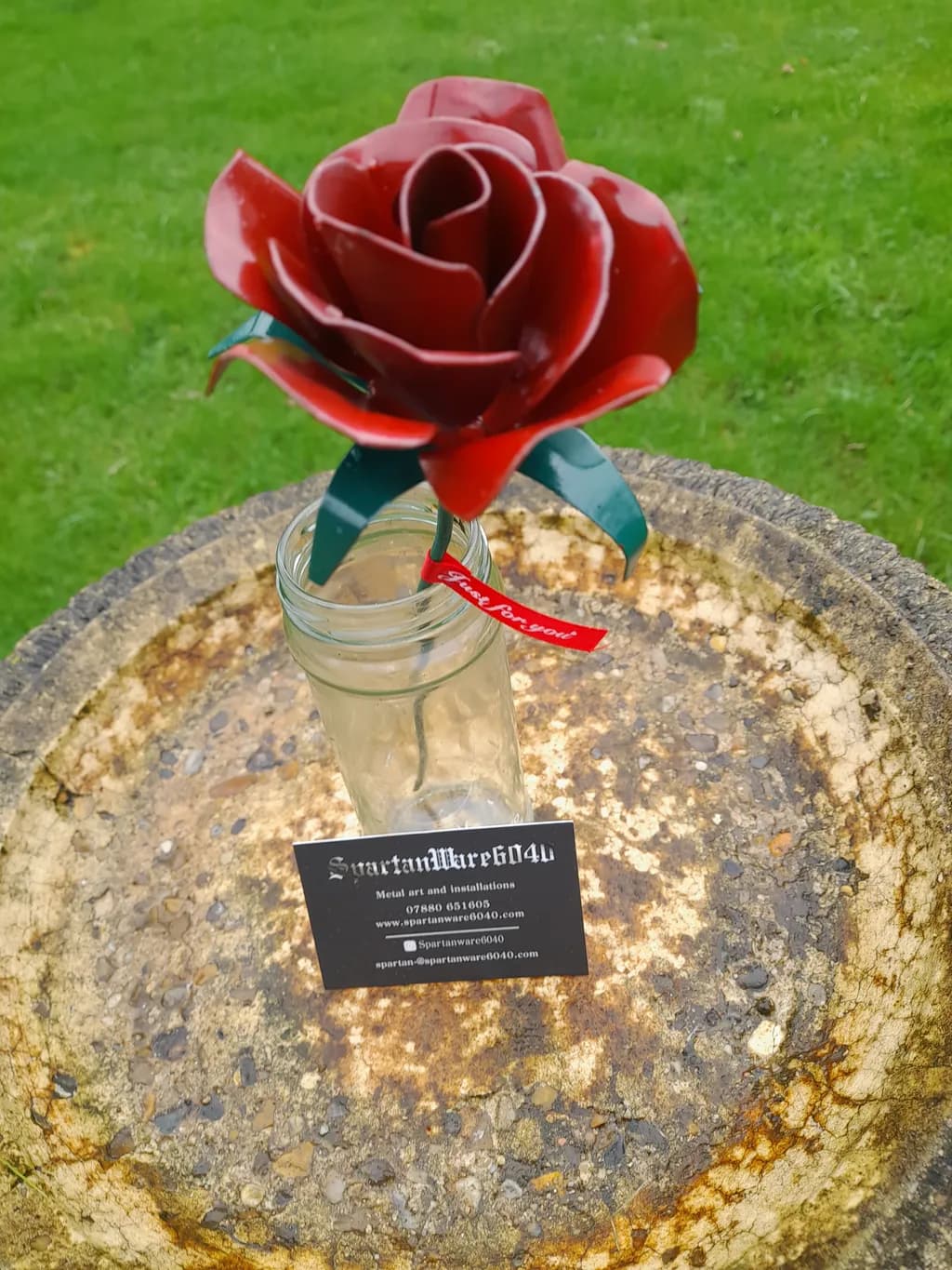 Steel Rose Gift