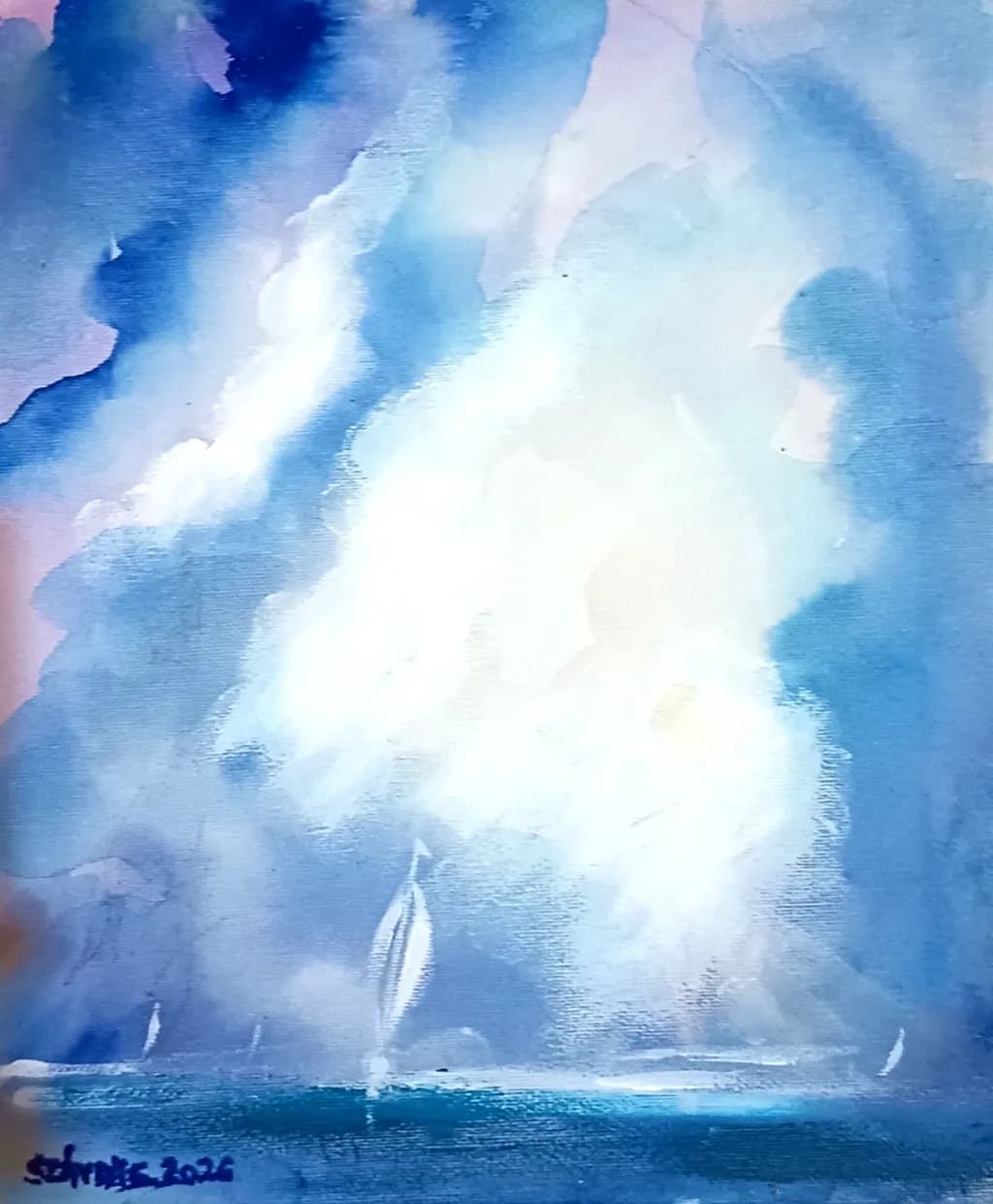 Sail in Mist