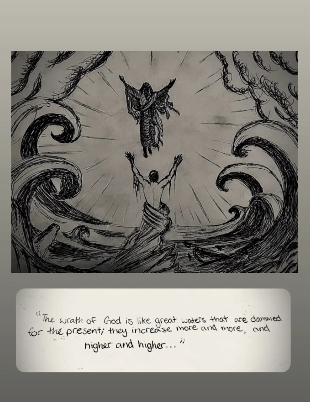 Ascension Amidst the Storm