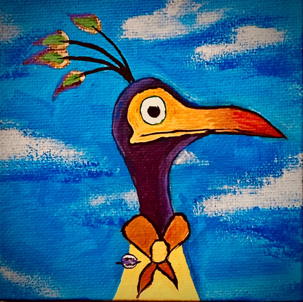 Quirky Birdscape