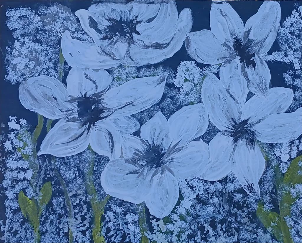 Frosted Blooms