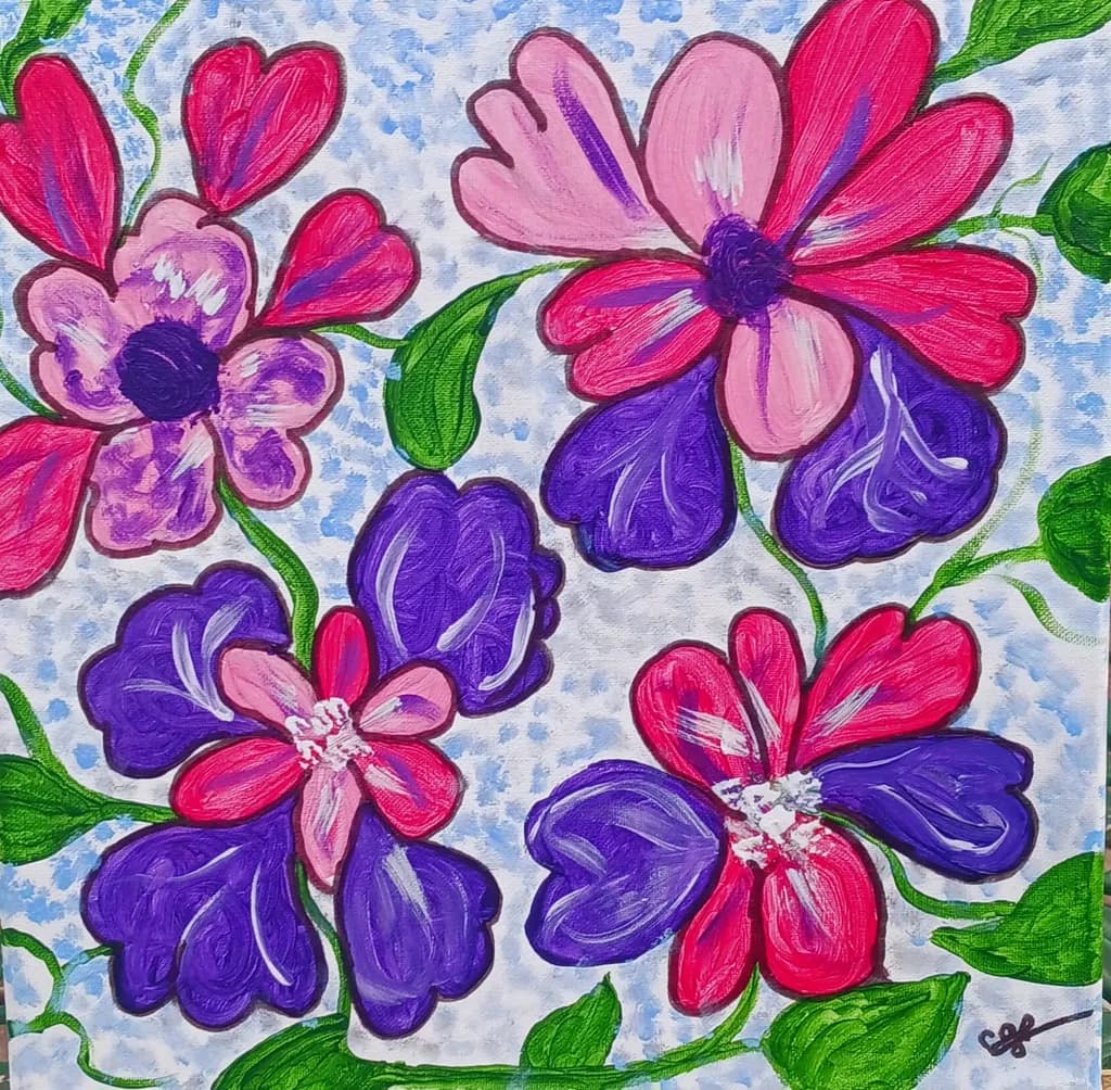 Heart Petal Bloom