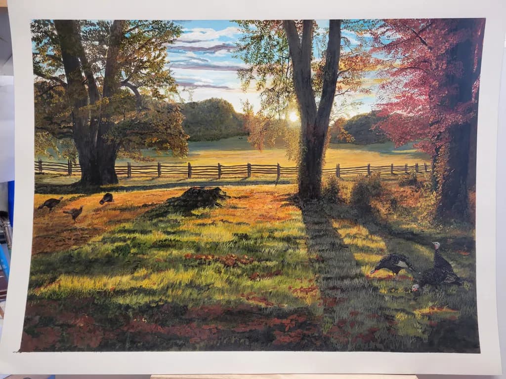 Autumn Turkeys