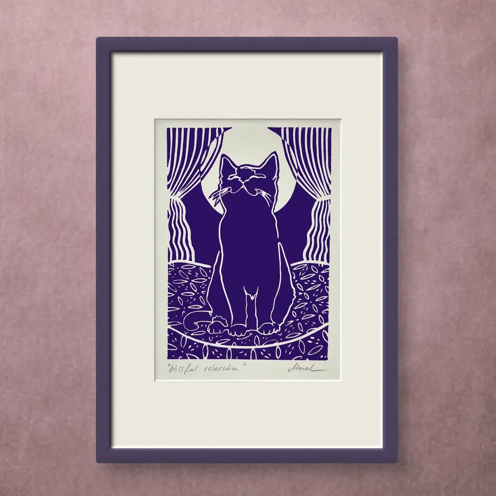 Katze Reflection