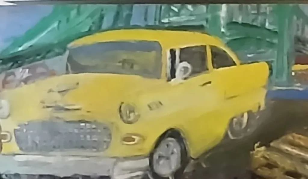 Yellow Vintage Ride