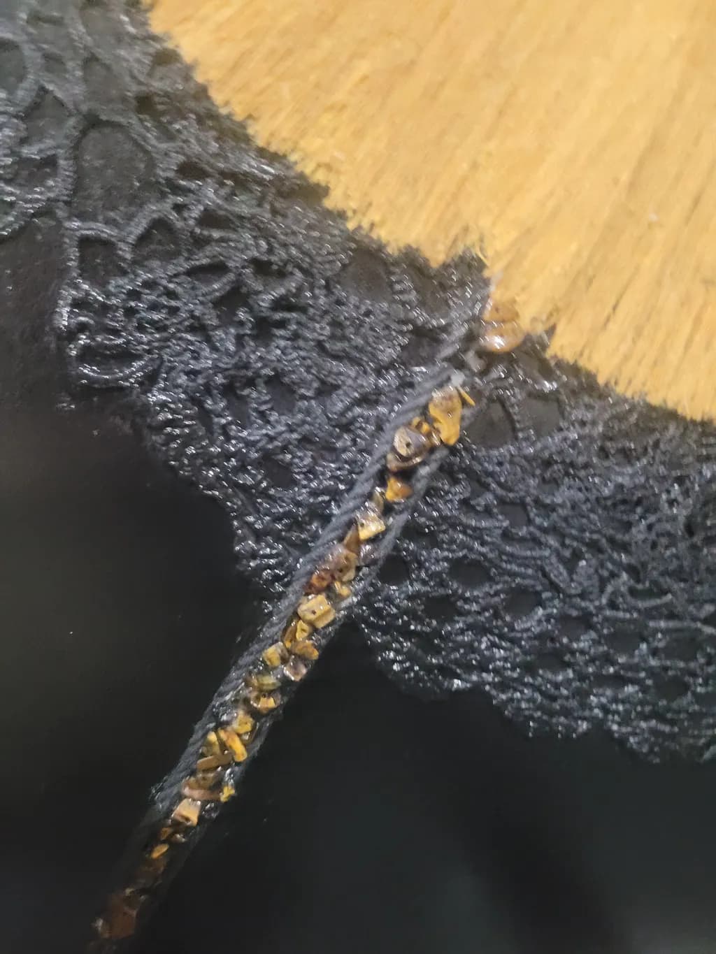 Lace and Beads Detail