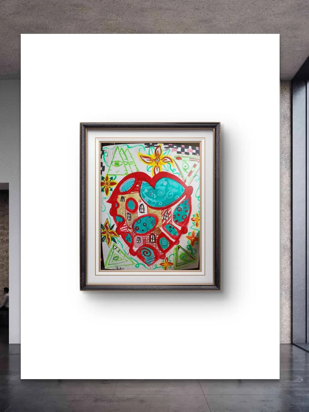 Heartscape Abstract