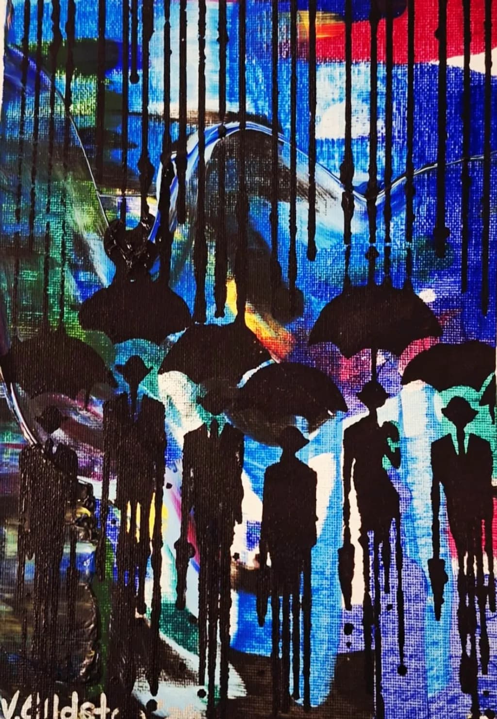 Umbrella Silhouettes