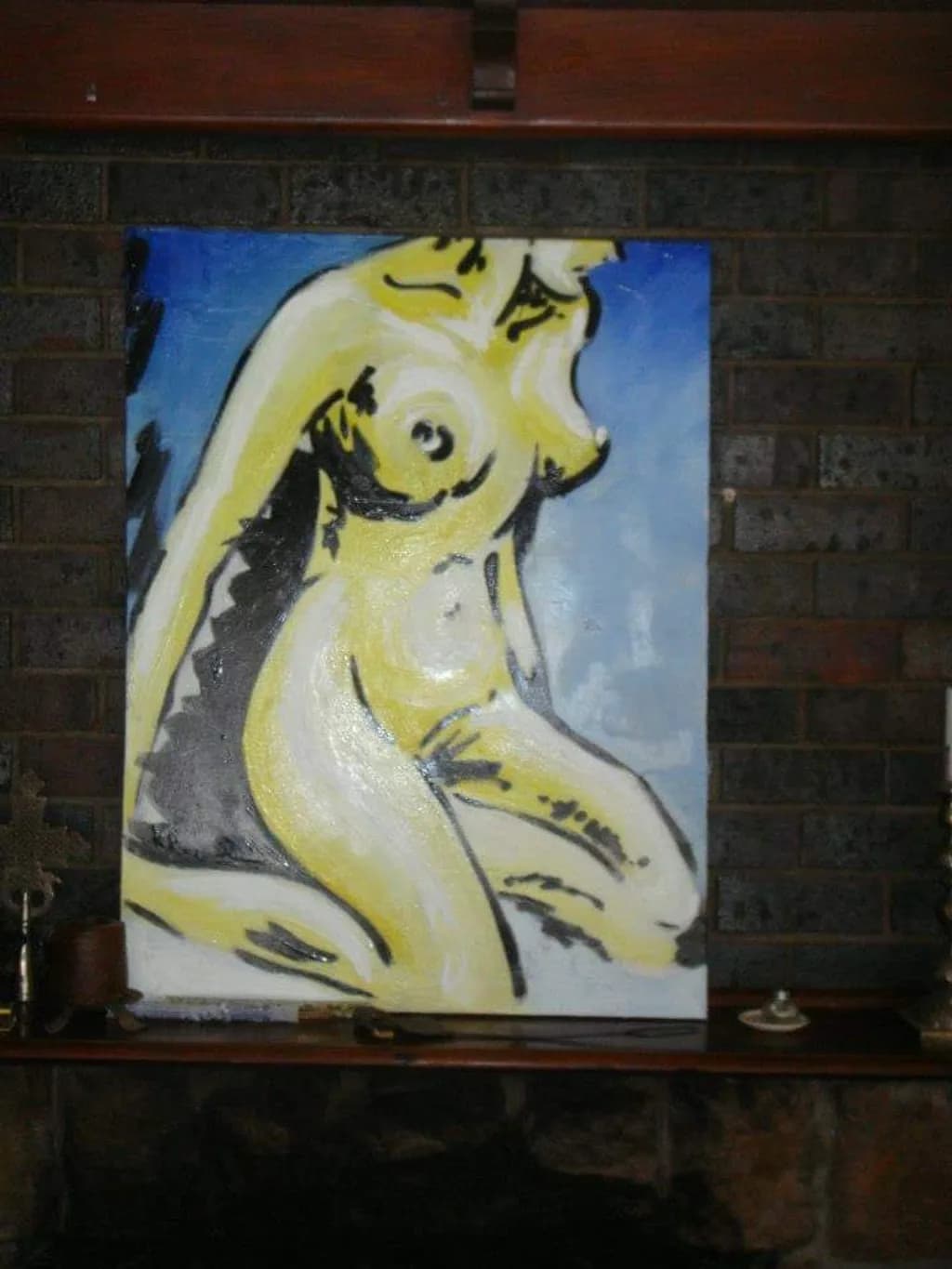Abstract Nude Form