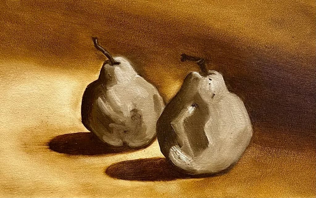 Monochrome Pears