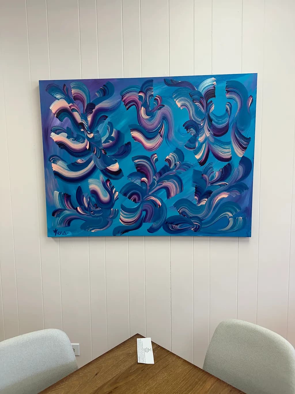 Blue Swirls