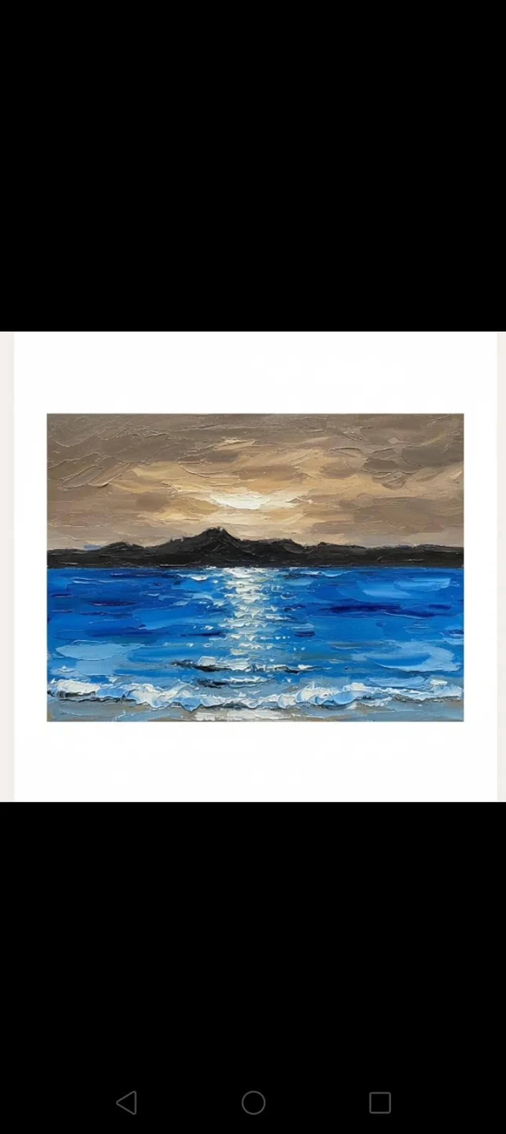Ocean Sunset Glow