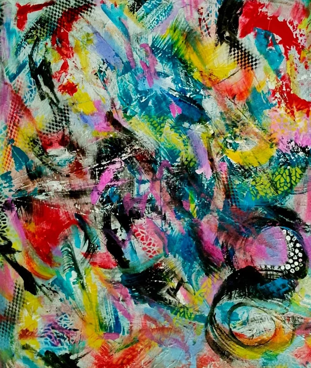 Abstract Playful Texture
