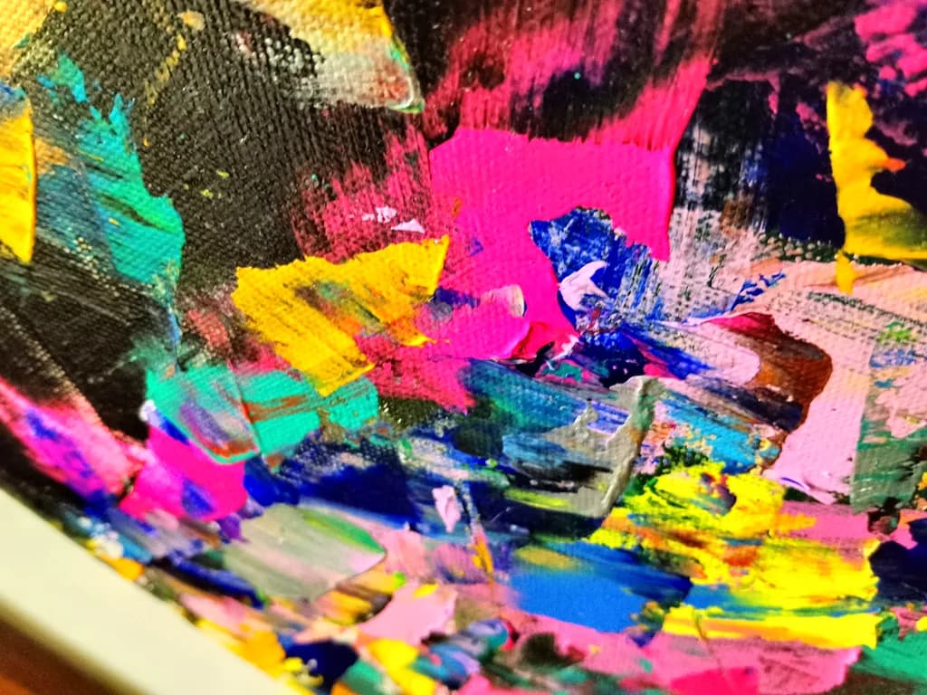 Color Clash Canvas