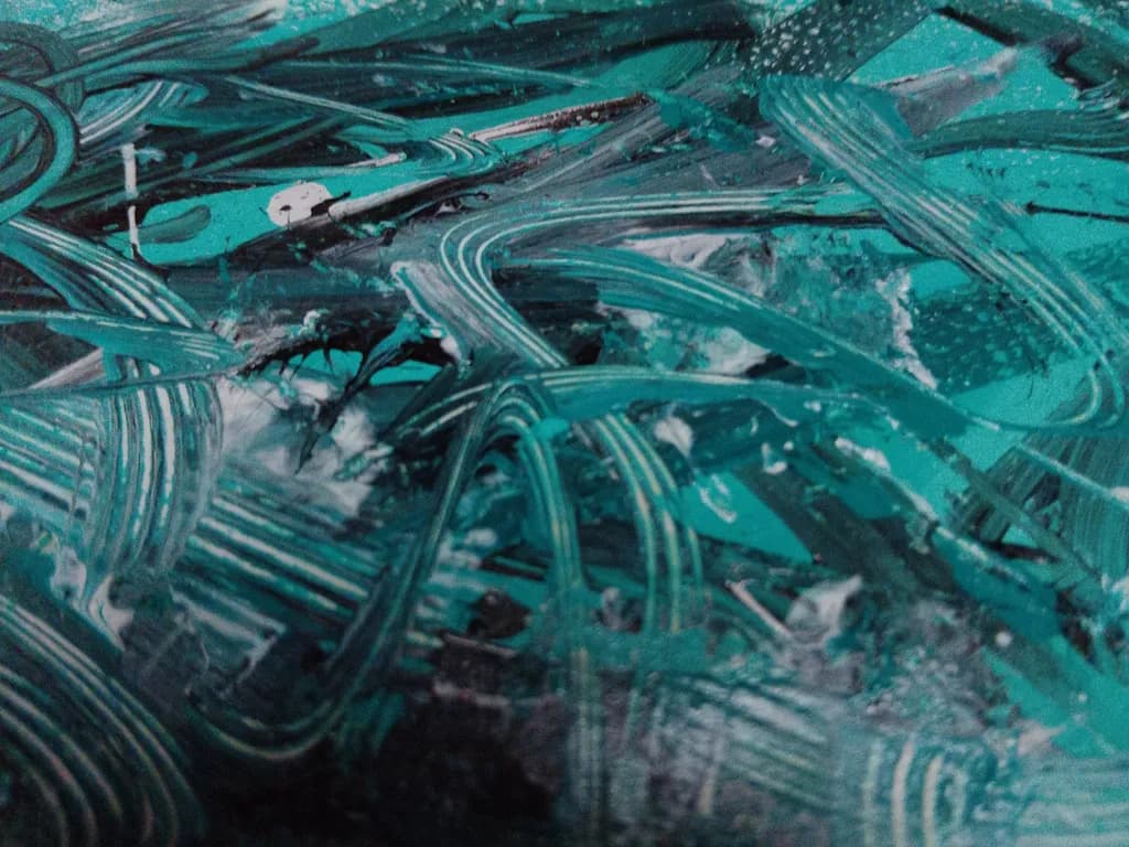 Turquoise Swirls