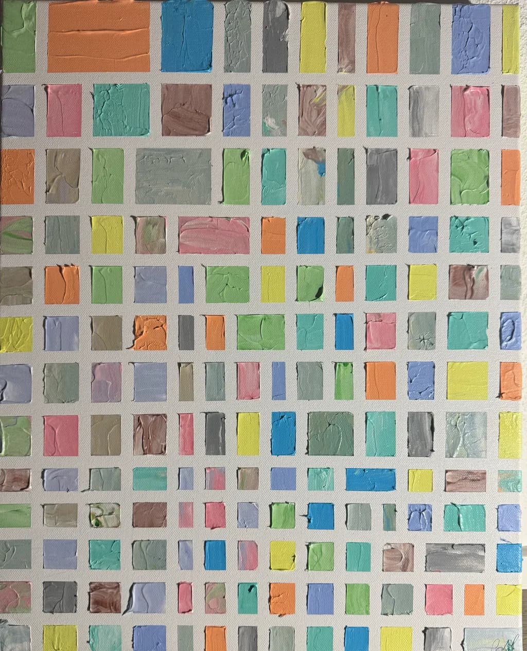 Textured Mosaic Grid