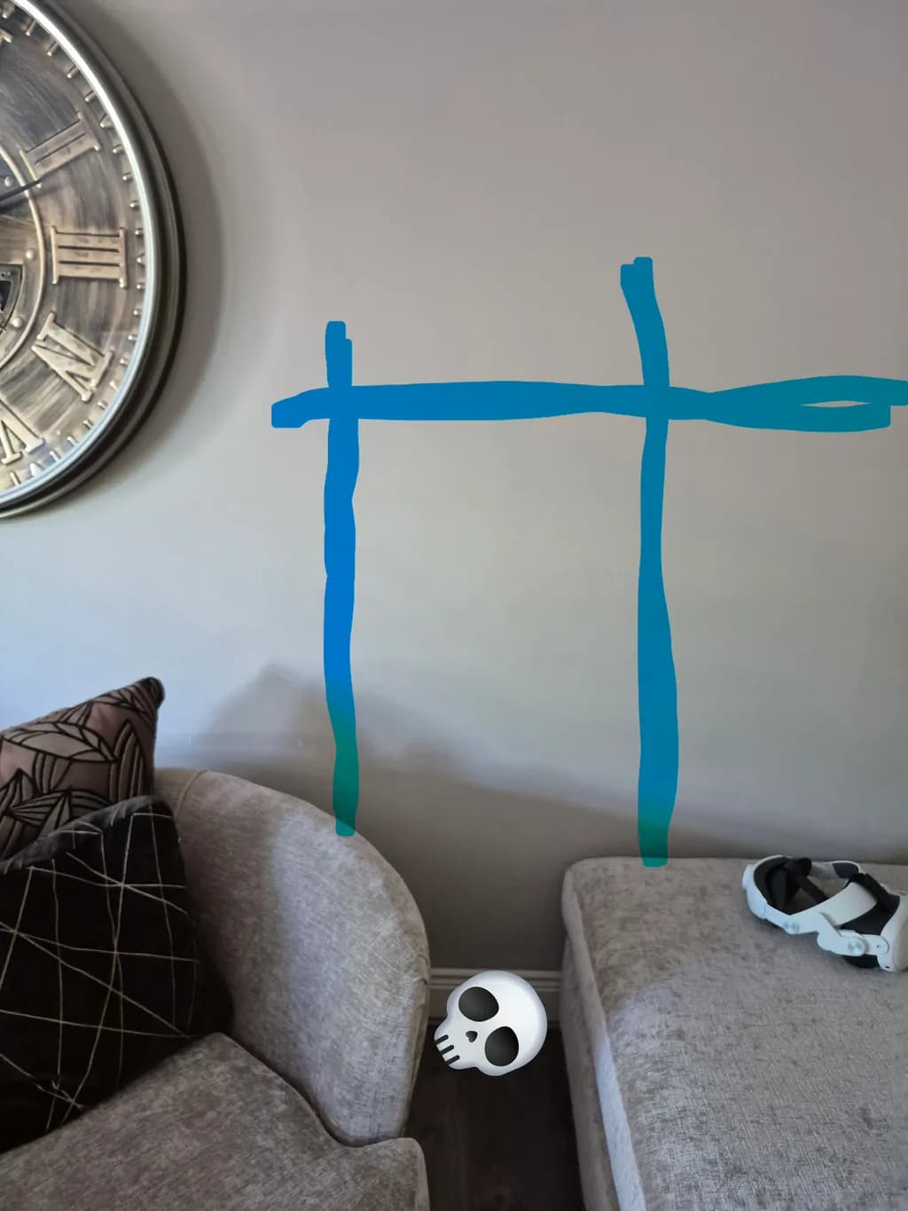 Blue Cross Lines