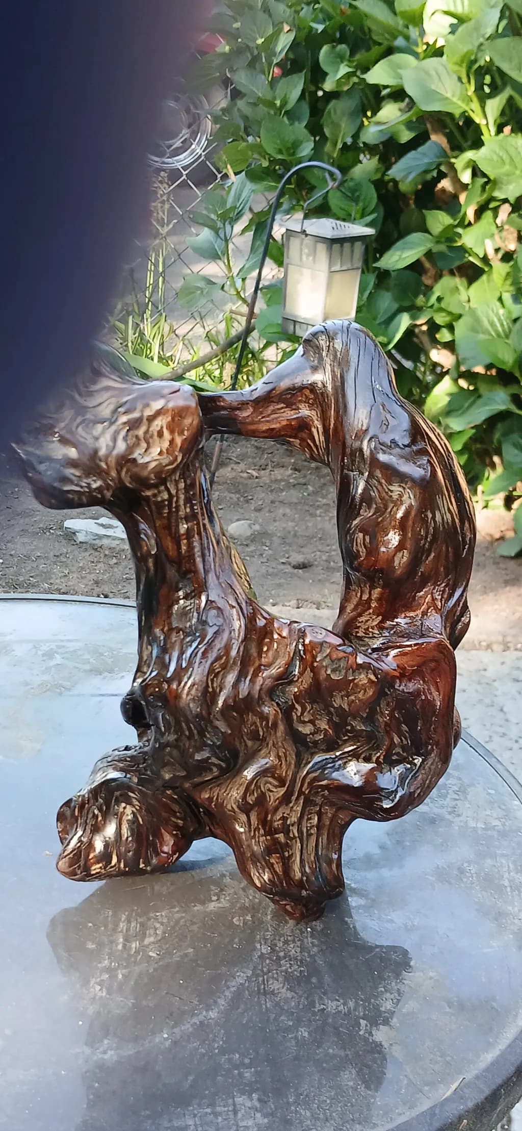 Twisted Driftwood Sculpture
