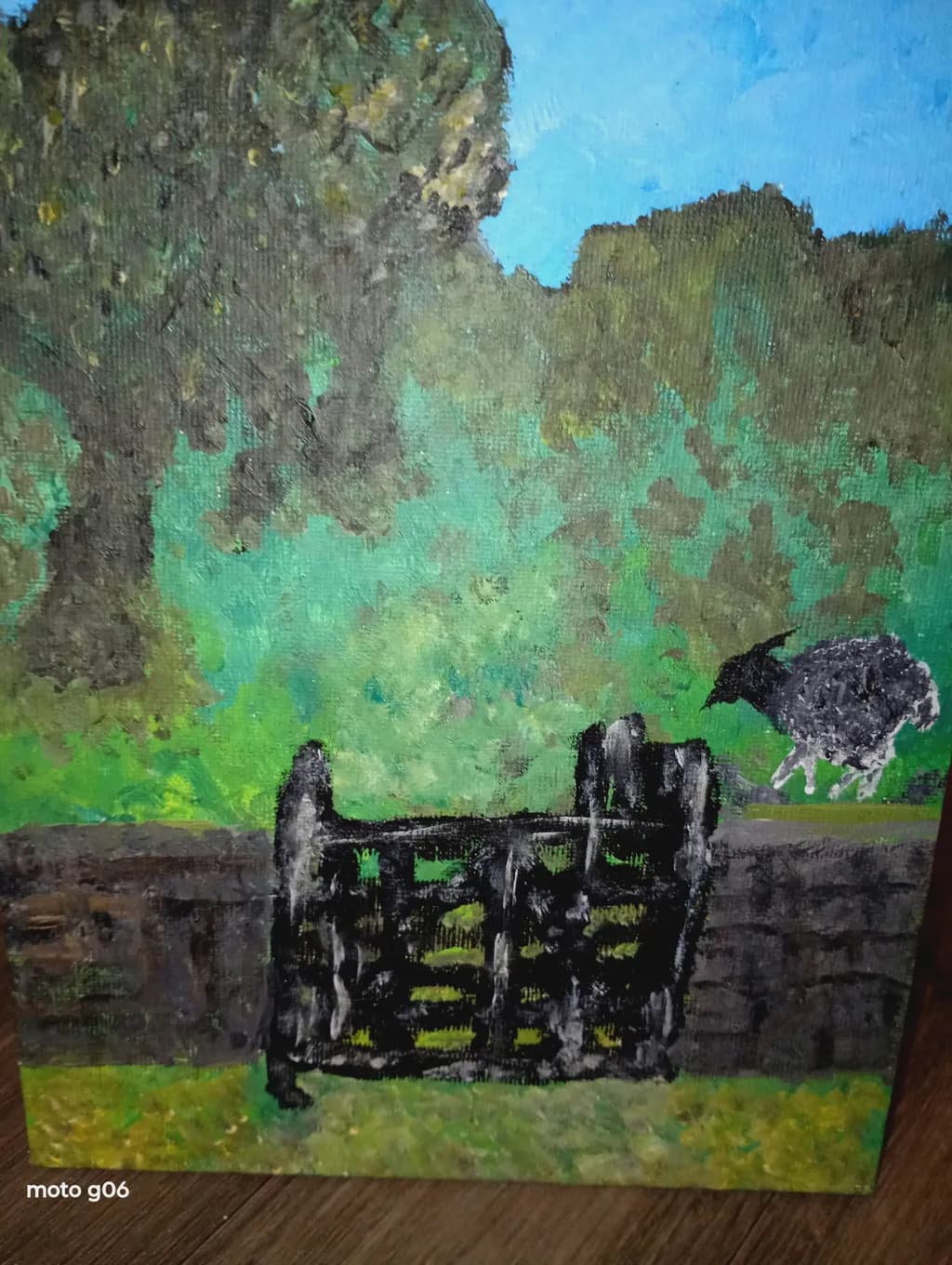Black Gate and Bird