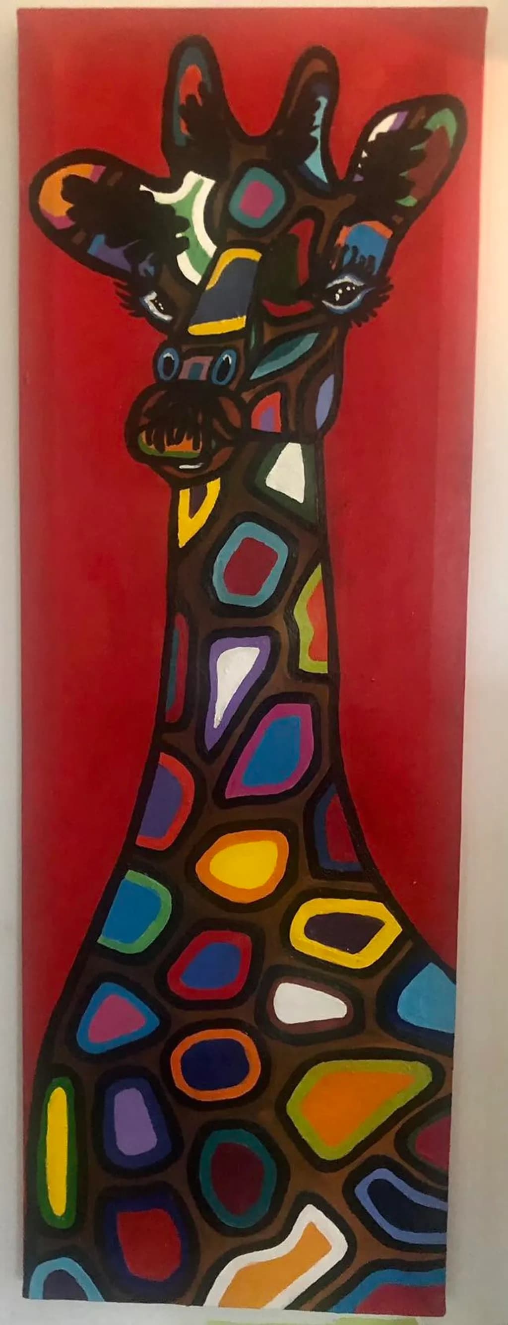 Colorblock Giraffe
