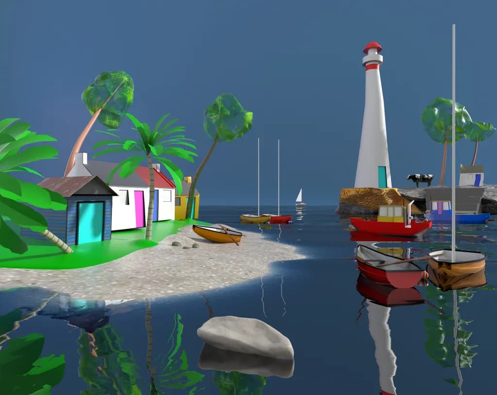 Lighthouse Keeper's Cow