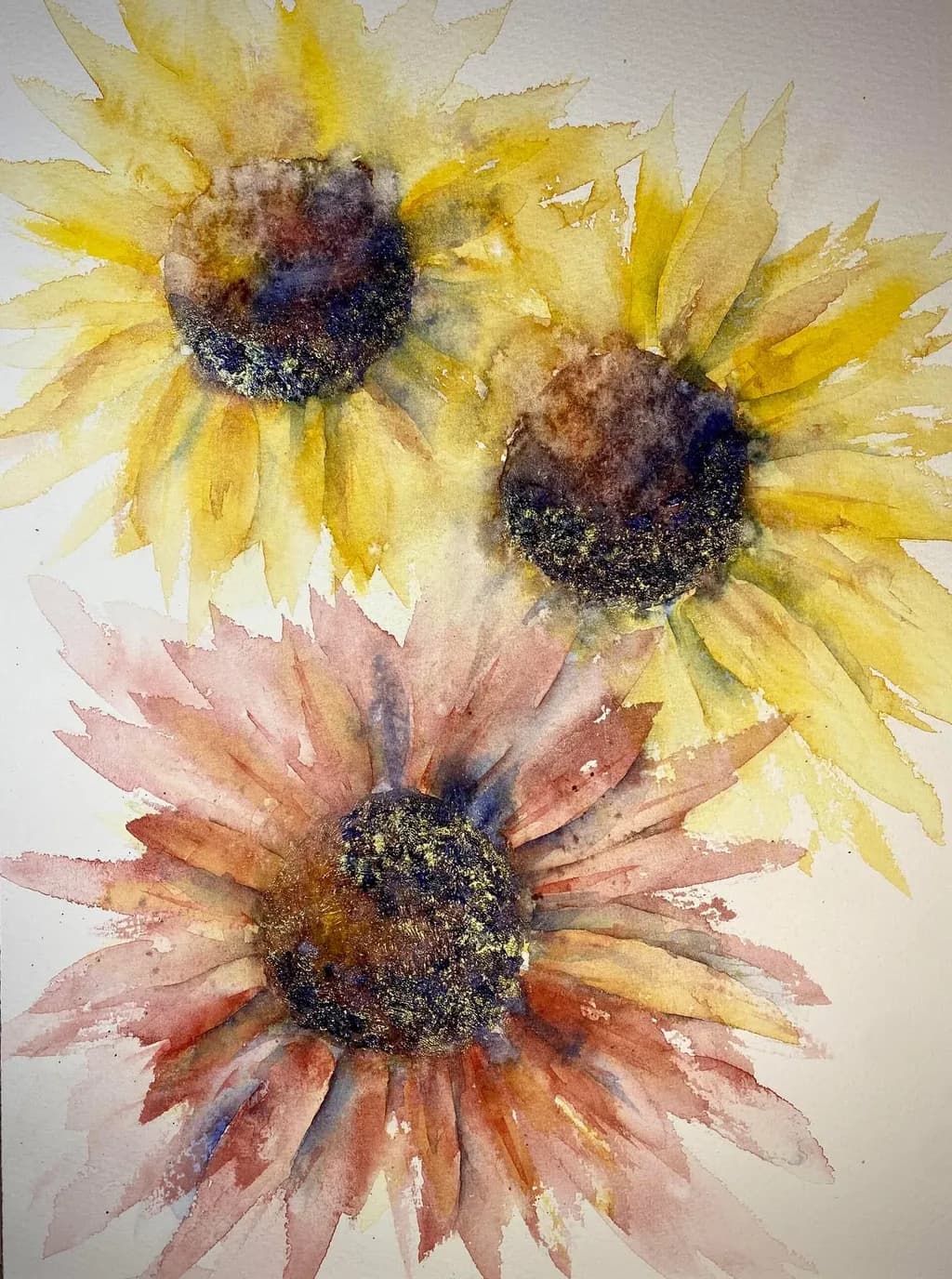 Fading Sunflowers