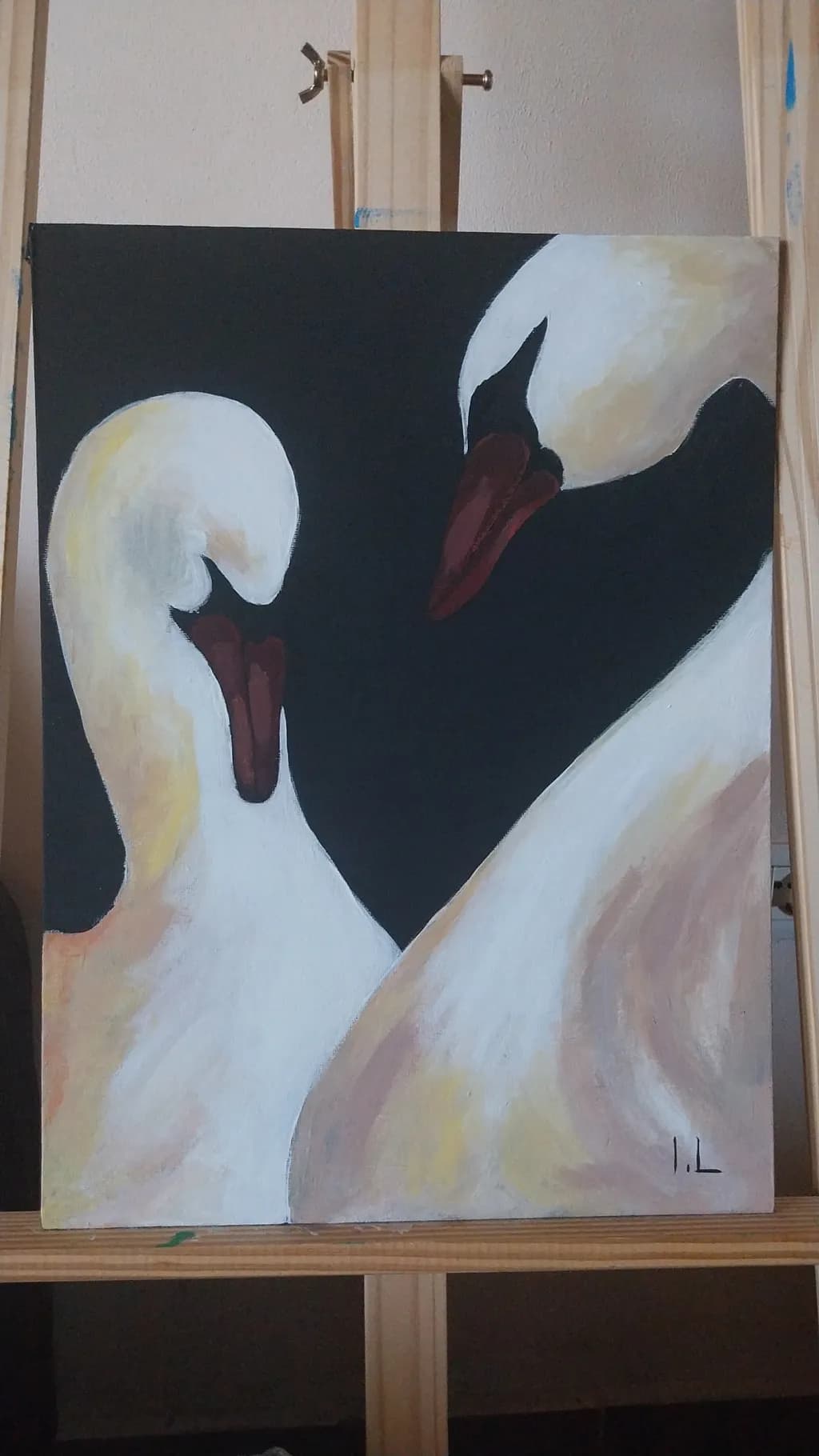 Swan Embrace
