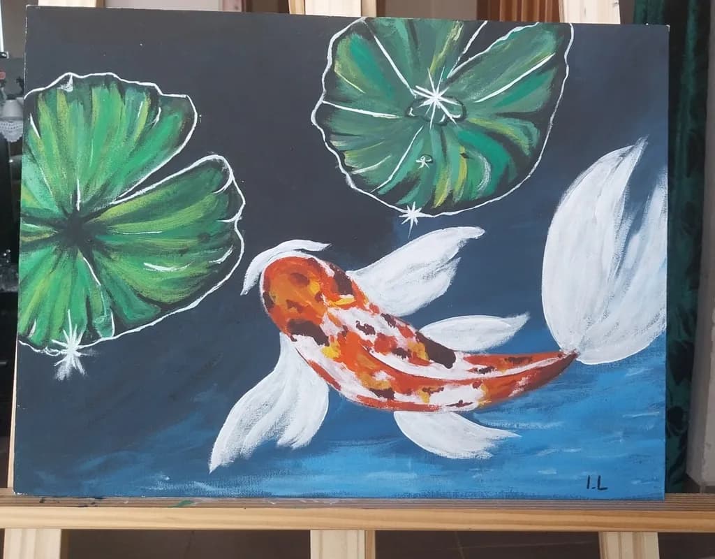 Koi Reflection