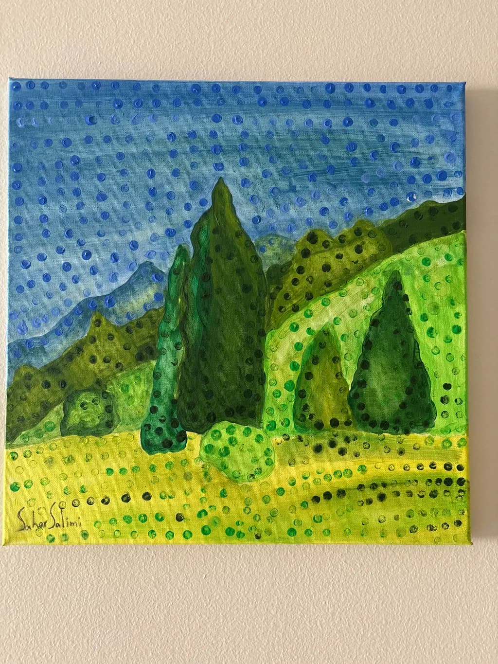 Dotted Hillside