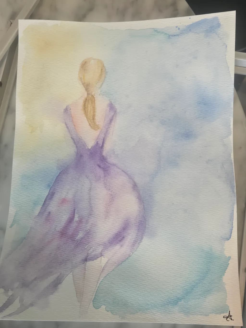 Lavender Silhouette
