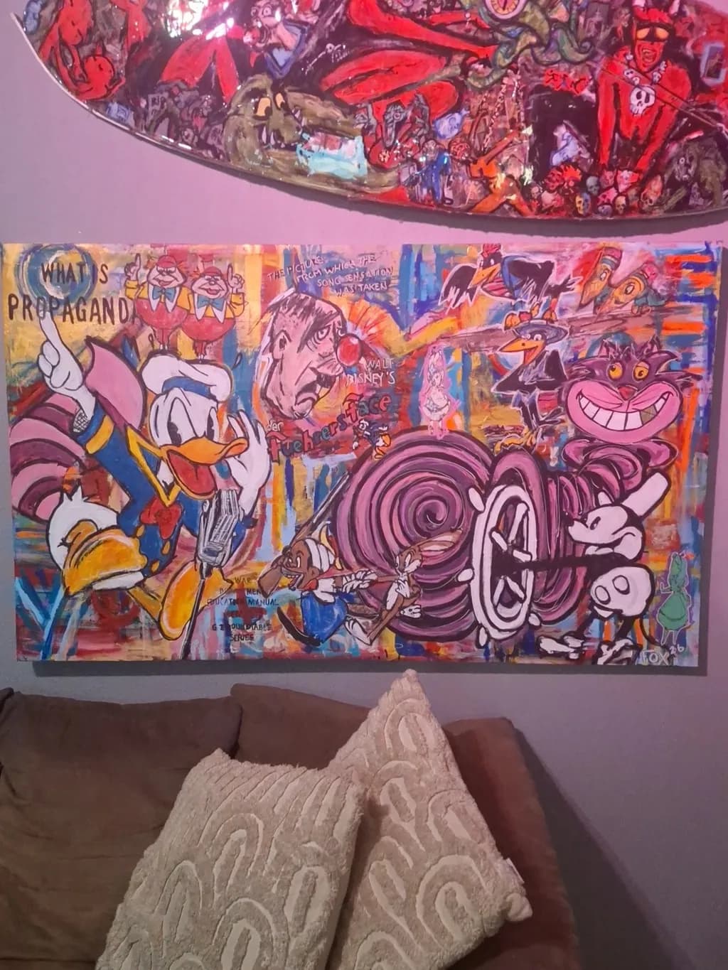Cartoon Propaganda Collage