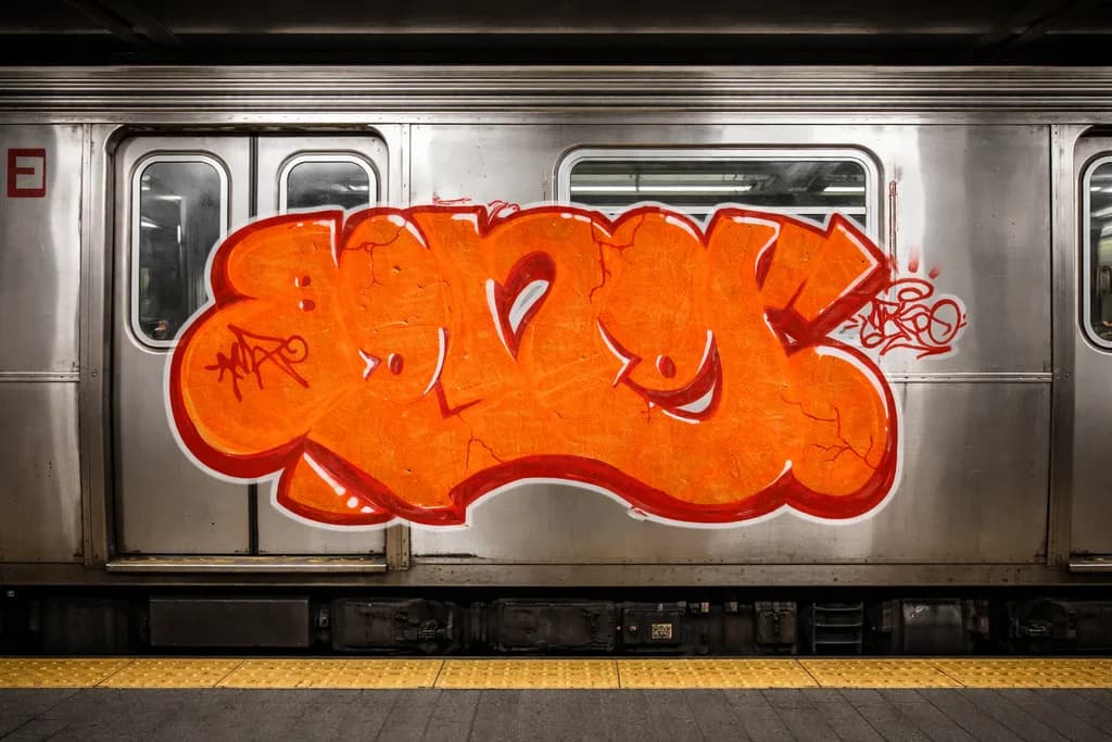 Cracked Orange Tag